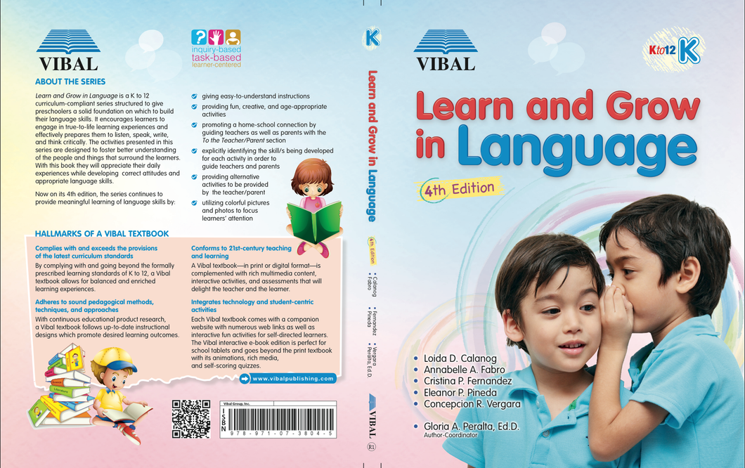 Learn and Grow in Language K (English)