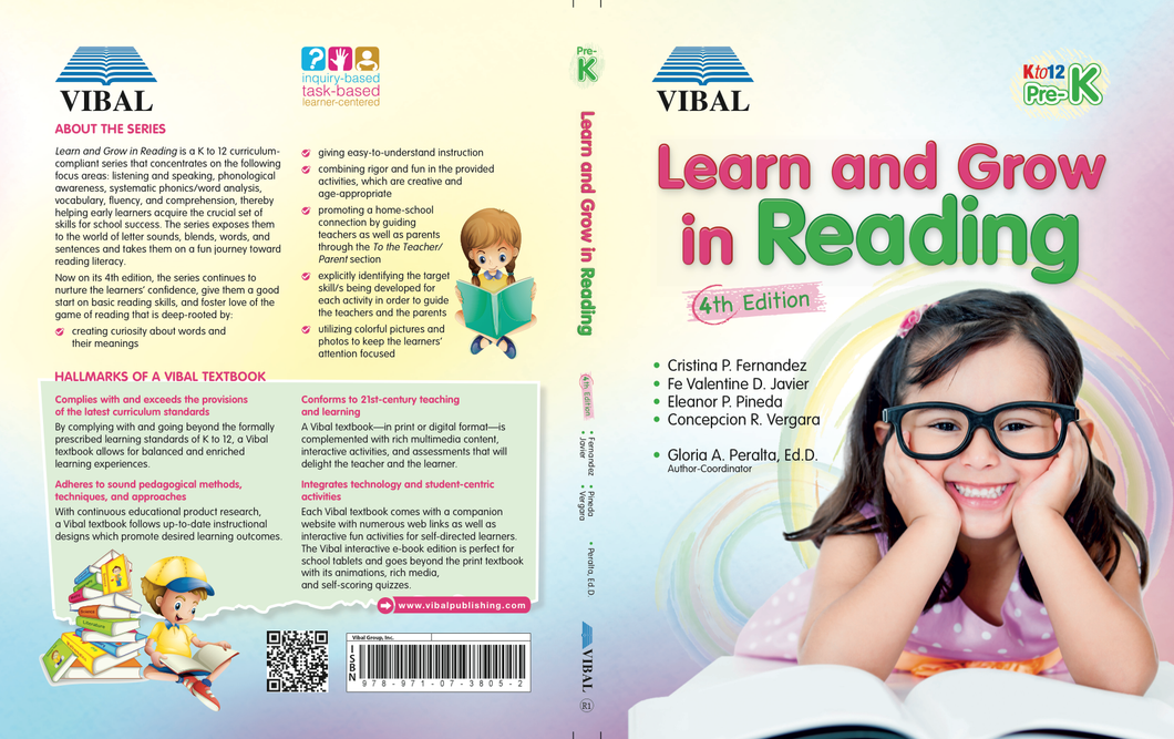 Learn and Grow in Reading Pre-K (English)